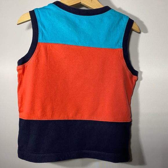Crazy 8 Colourblock Tank Top Toddler Boy Size 2 - Picture 2 of 6